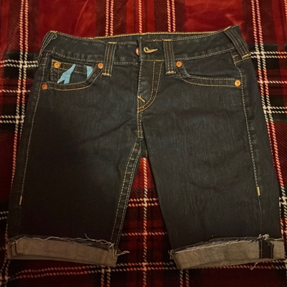 True Religion, denim shorts, women’s, size 30